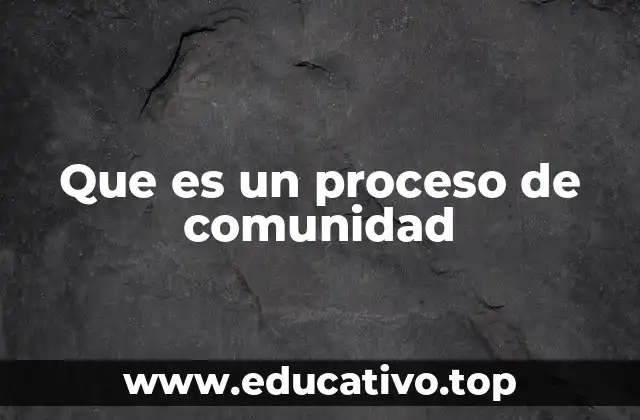 La evolución de las dinámicas comunitarias