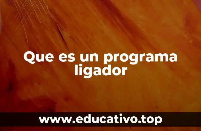 Que es un programa ligador