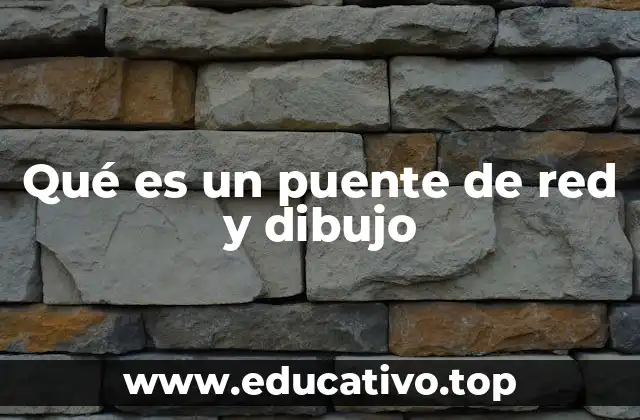 Qué es un puente de red y dibujo