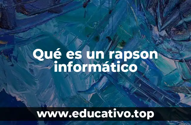 Qué es un rapson informático