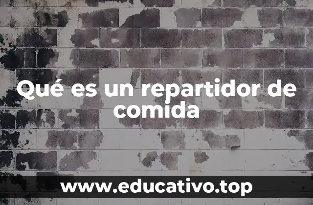 El papel del repartidor en el ecosistema de los servicios de comida