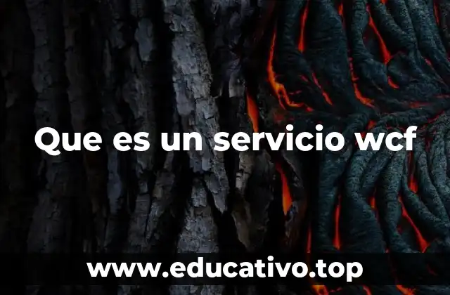 Que es un servicio wcf