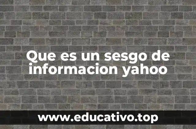 Cómo Yahoo y otros buscadores pueden influir en la percepción pública
