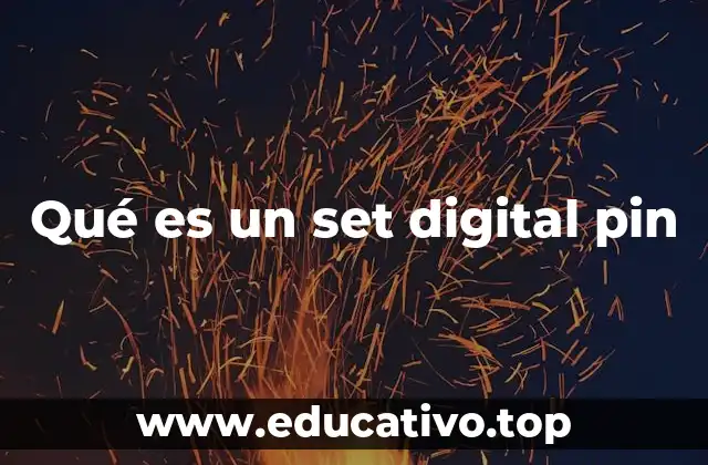 Cómo funciona el control de pines digitales