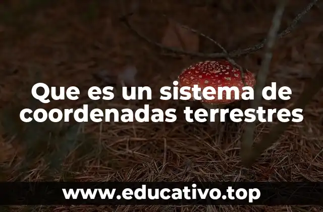 Que es un sistema de coordenadas terrestres