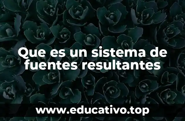 El impacto del sistema de fuentes resultantes en la toma de decisiones