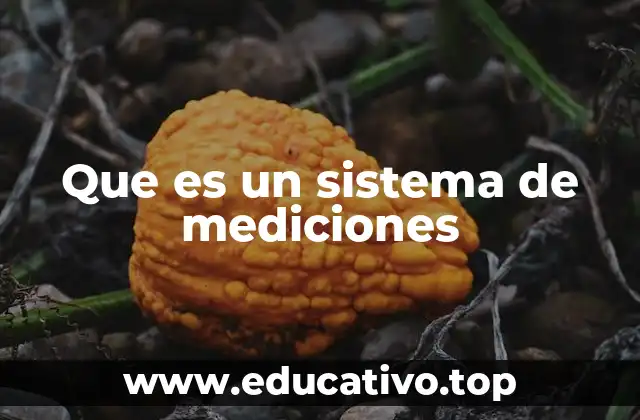 Que es un sistema de mediciones