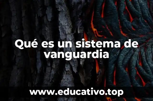 Qué es un sistema de vanguardia