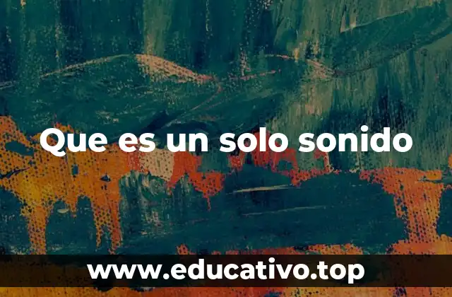 La importancia del tono único en la música