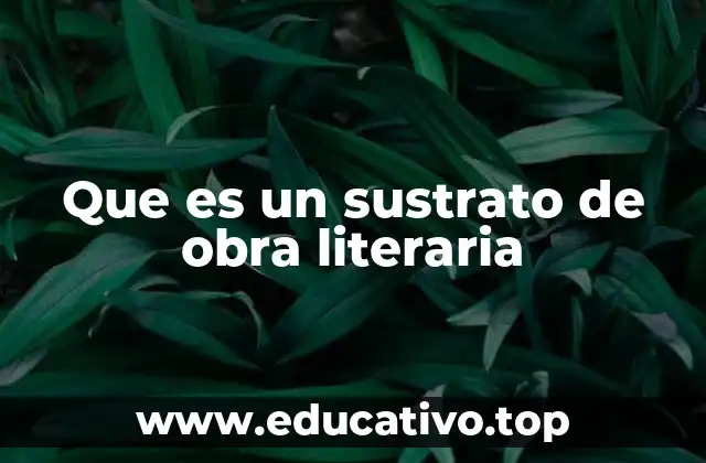 La base invisible de la narrativa literaria