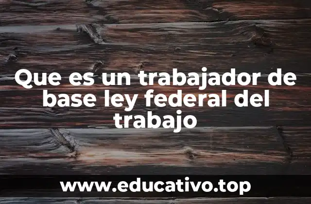 Diferencias entre trabajadores de base y otros tipos de contrataciones