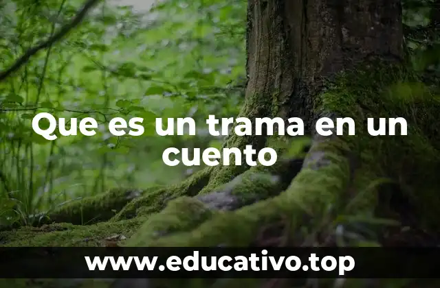 Que es un trama en un cuento