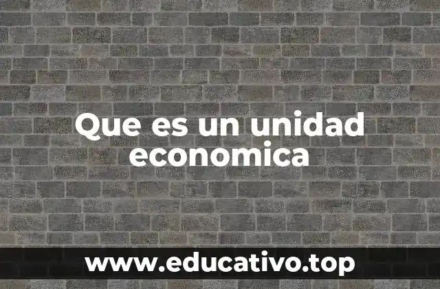 Tipos de actividades que desarrollan las unidades económicas
