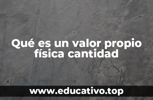 La relación entre magnitudes físicas y operadores lineales