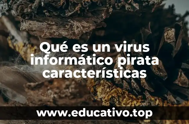 Qué es un virus informático pirata características