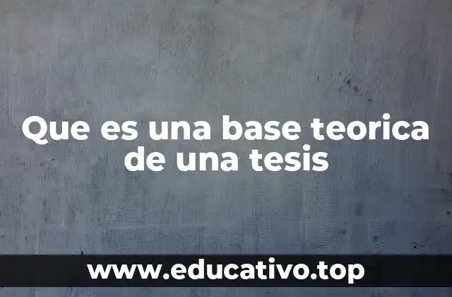 El marco conceptual como pilar de la investigación académica