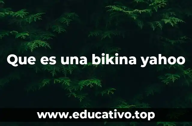 Que es una bikina yahoo