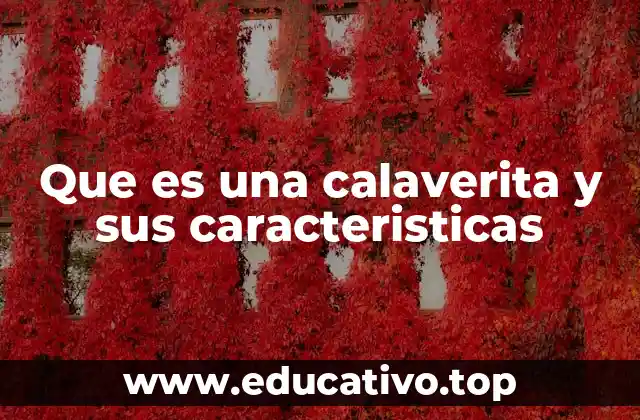 Que es una calaverita y sus caracteristicas