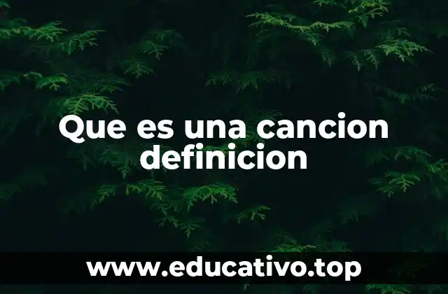 La estructura básica de una canción y sus elementos esenciales