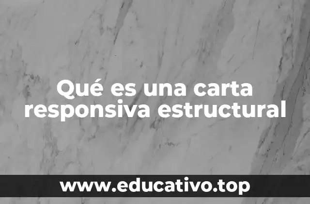 El rol de las cartas responsivas en el diseño estructural