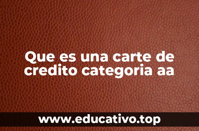 Diferencias entre las categorías de tarjetas de crédito francesas