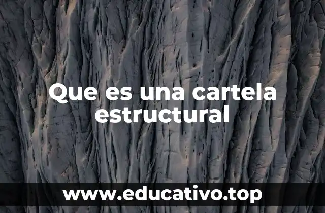 Que es una cartela estructural