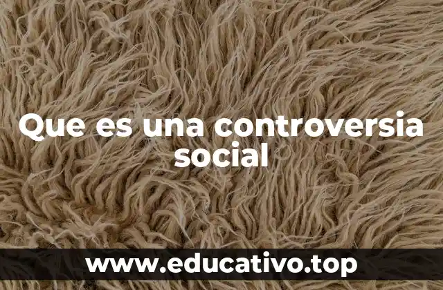 Que es una controversia social
