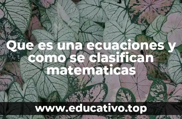 La importancia de las ecuaciones en la ciencia y la tecnología