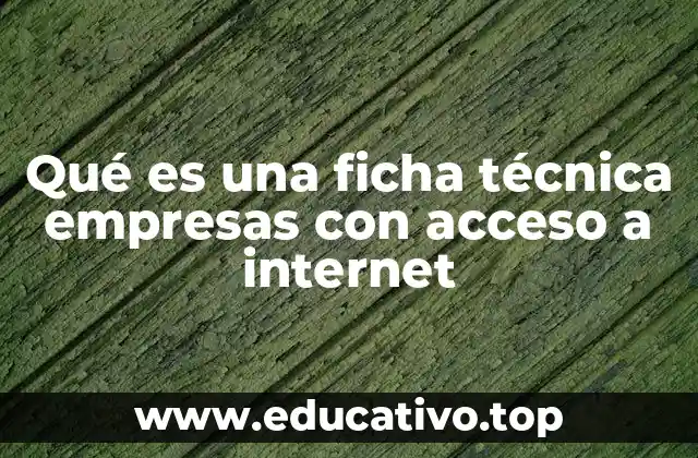 La importancia de tener una ficha técnica actualizada