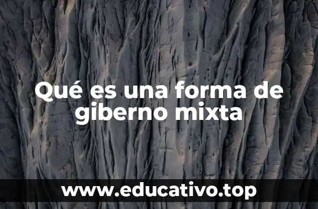 Qué es una forma de giberno mixta