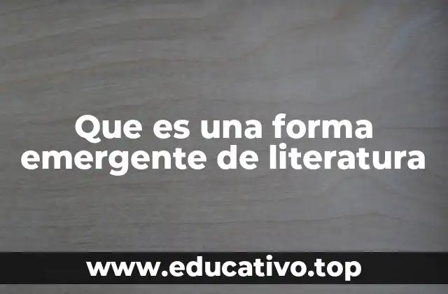 La literatura en el cruce de la tecnología y la expresión humana