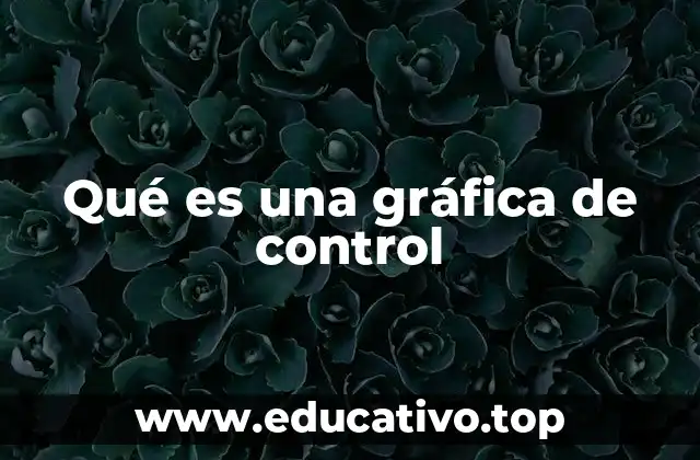 Qué es una gráfica de control