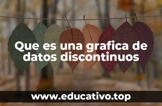 Que es una grafica de datos discontinuos