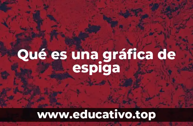 Cómo se construye una gráfica de espiga