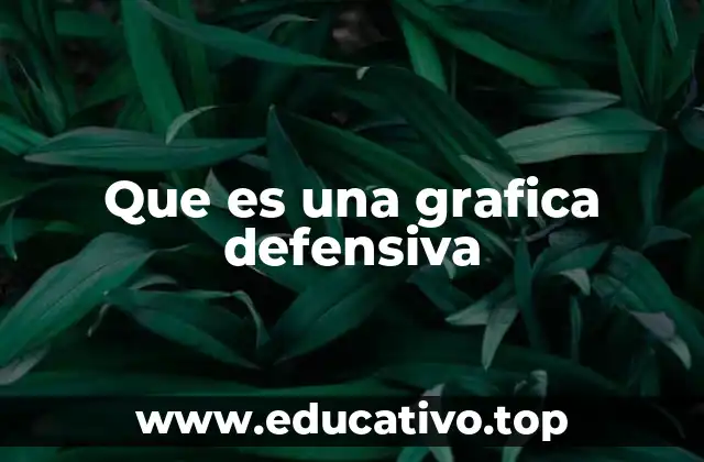 Que es una grafica defensiva