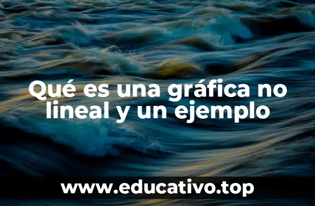 Qué es una gráfica no lineal y un ejemplo