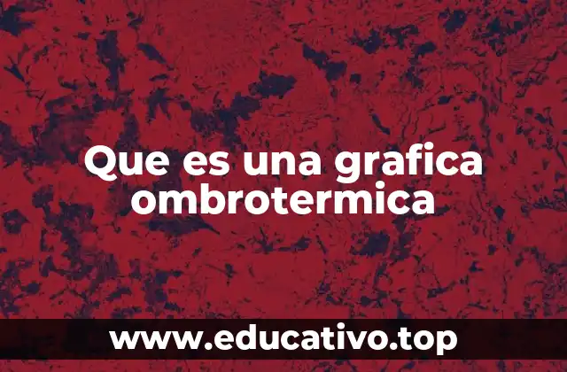 Que es una grafica ombrotermica
