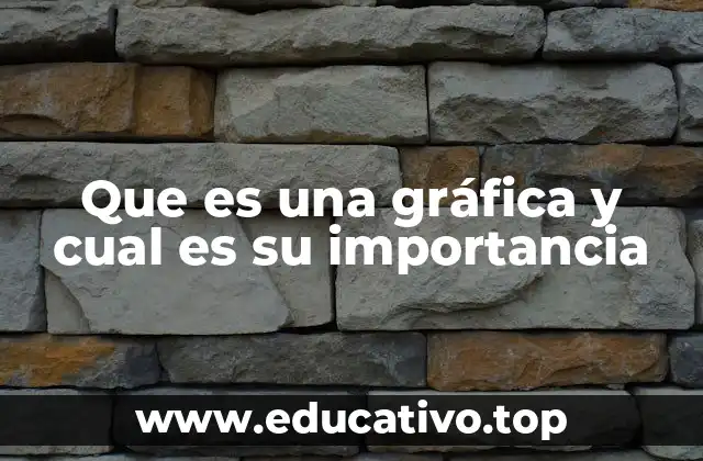 Que es una gráfica y cual es su importancia