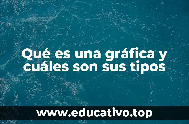 Qué es una gráfica y cuáles son sus tipos