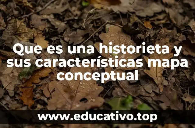 Que es una historieta y sus características mapa conceptual