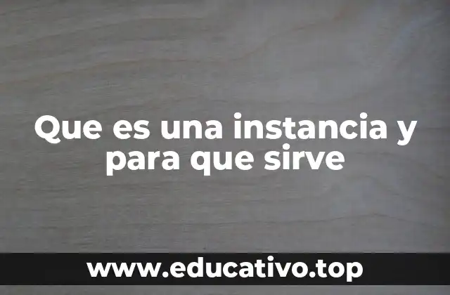 La relación entre clases e instancias