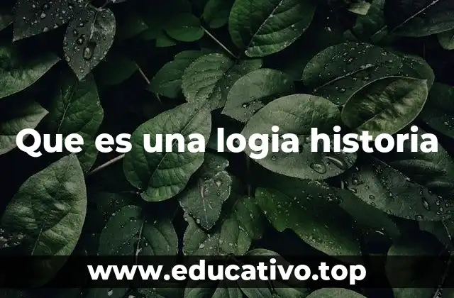 Que es una logia historia