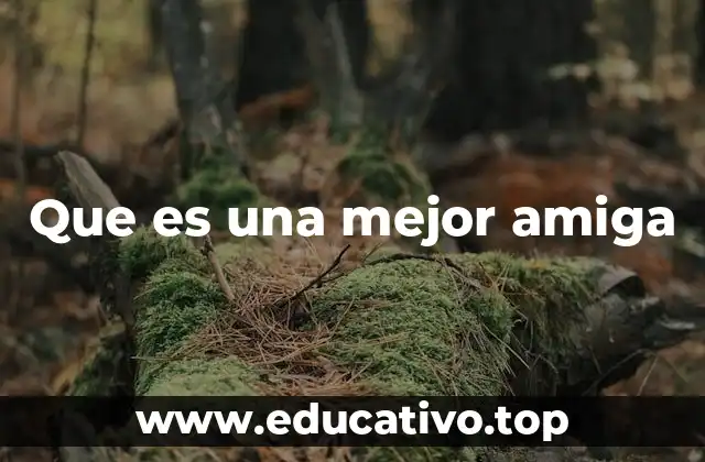 Que es una mejor amiga