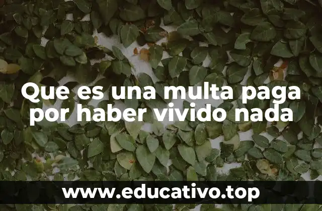 El arrepentimiento silencioso de una vida sin rumbo