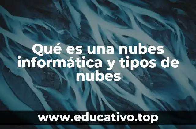 Qué es una nubes informática y tipos de nubes