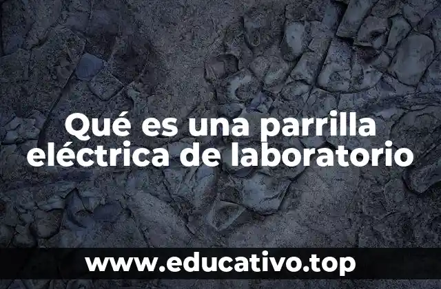 Qué es una parrilla eléctrica de laboratorio