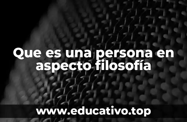 La persona como ente de razón y libertad