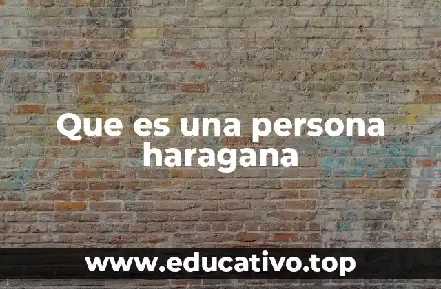 Que es una persona haragana
