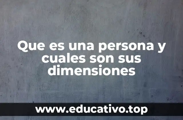 La complejidad del ser humano más allá del concepto básico