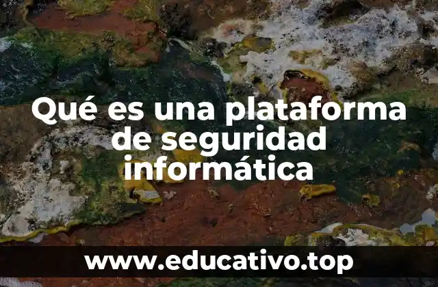 Qué es una plataforma de seguridad informática